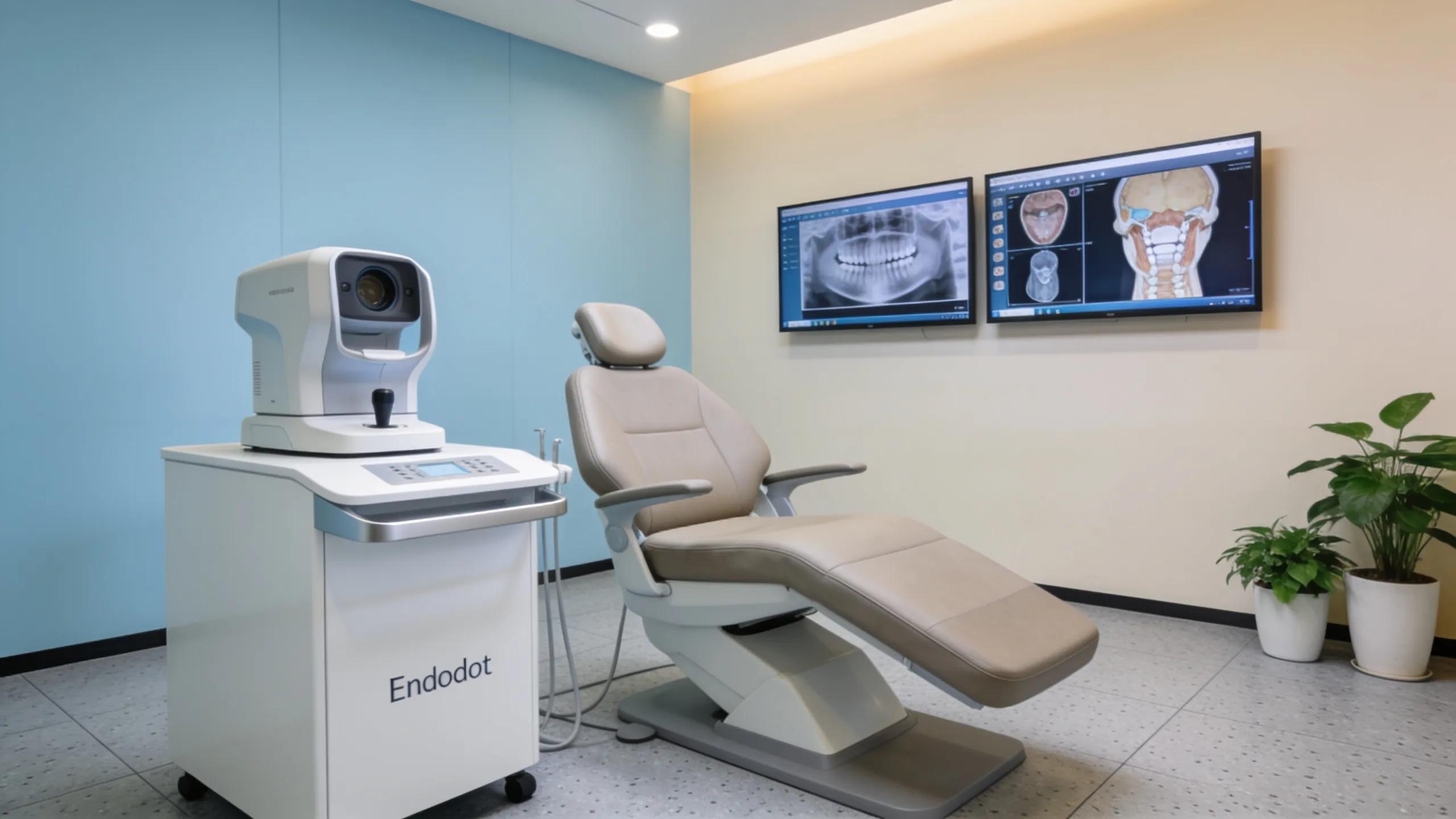 Comfortable dental clinic showcasing advanced technology for root canal therapy