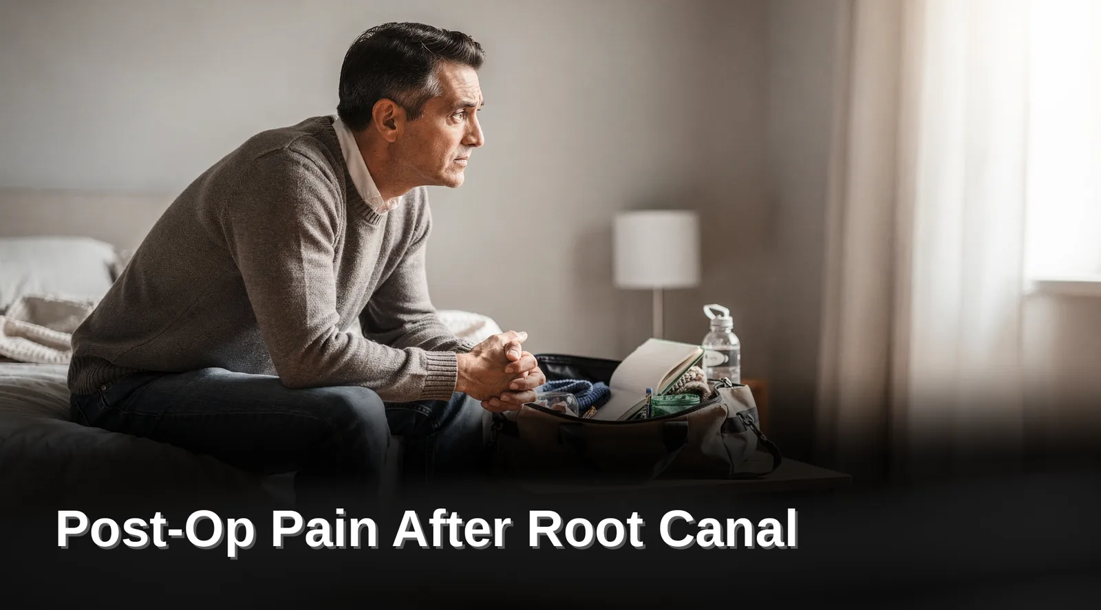 Preparation starts before your procedure ends. A root canal treats an infected or damaged tooth