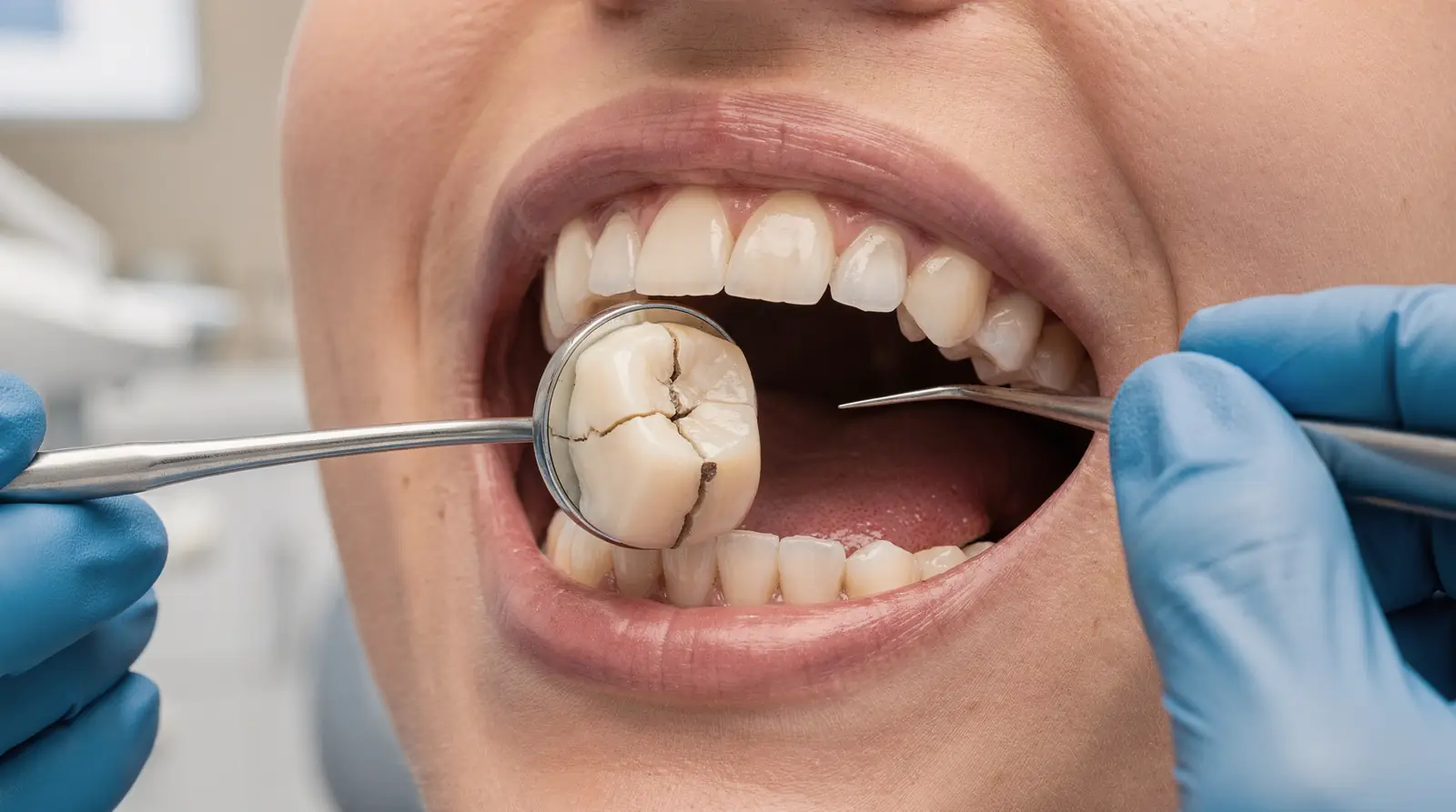 What is a cracked tooth
